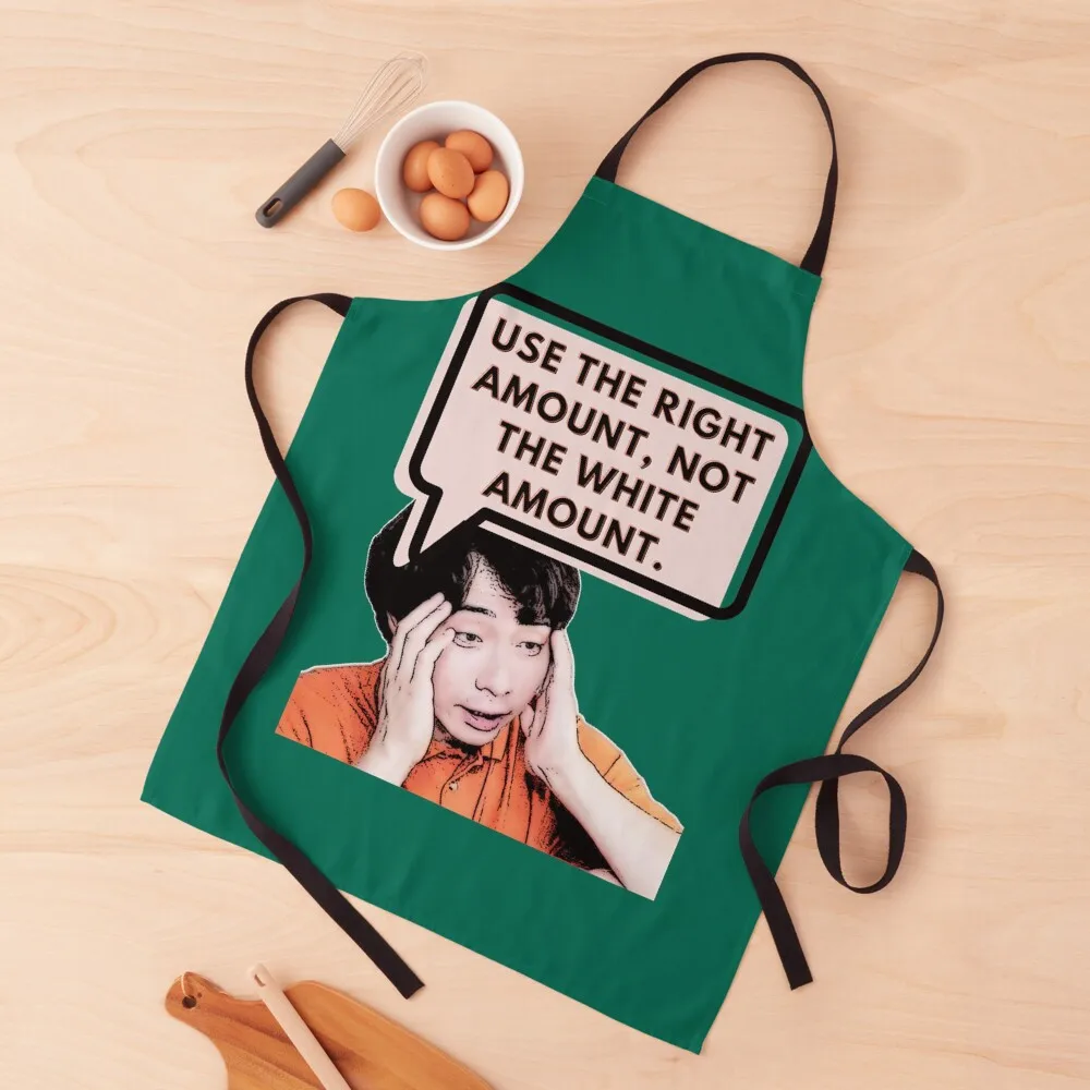 Use the right amount, not the white amount. - Uncle Roger - Nigel Ng Apron Barber Sexy men Kitchen Supplies Apron
Use the right amount, not the white amount. - Uncle Roger - Nigel Ng Apron Barber Sexy men Kitchen Supplies Apron