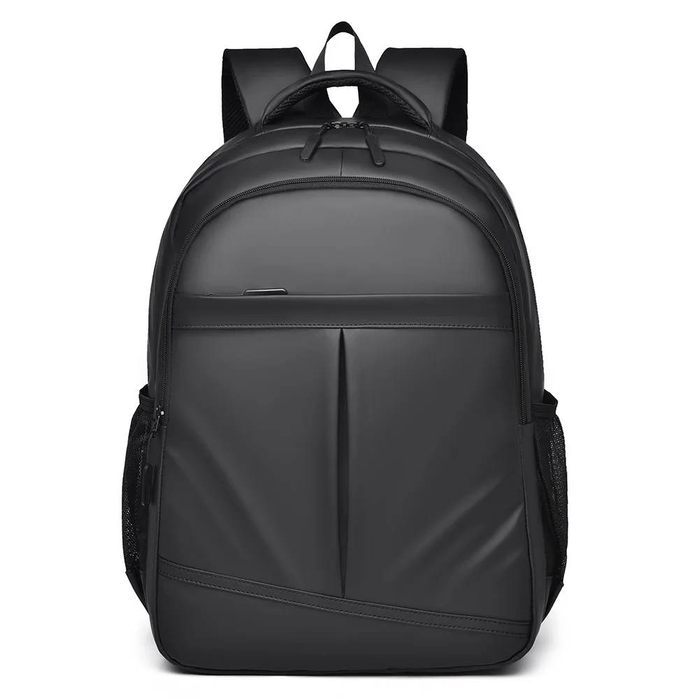 Simple and lightweight backpack for men, large-capacity computer backpack, business travel schoolbag, waterproof PU leather film
Simple and lightweight backpack for men, large-capacity computer backpack, business travel schoolbag, waterproof PU leather film