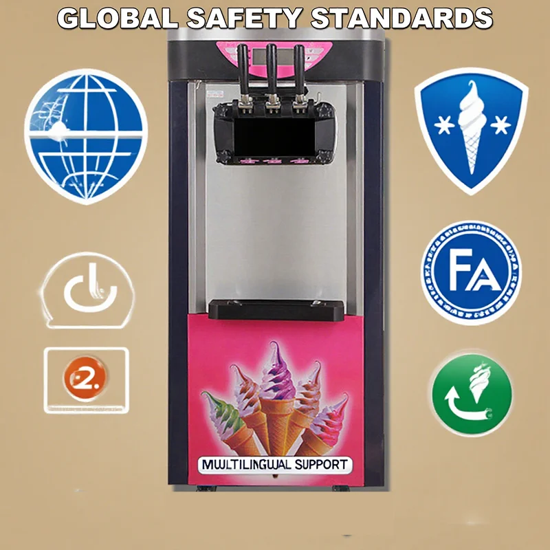 Soft Ice Cream Maker /3 Flavors Soft Ice Cream Machine /soft Ice Cream Vending Machine
Soft Ice Cream Maker /3 Flavors Soft Ice Cream Machine /soft Ice Cream Vending Machine
