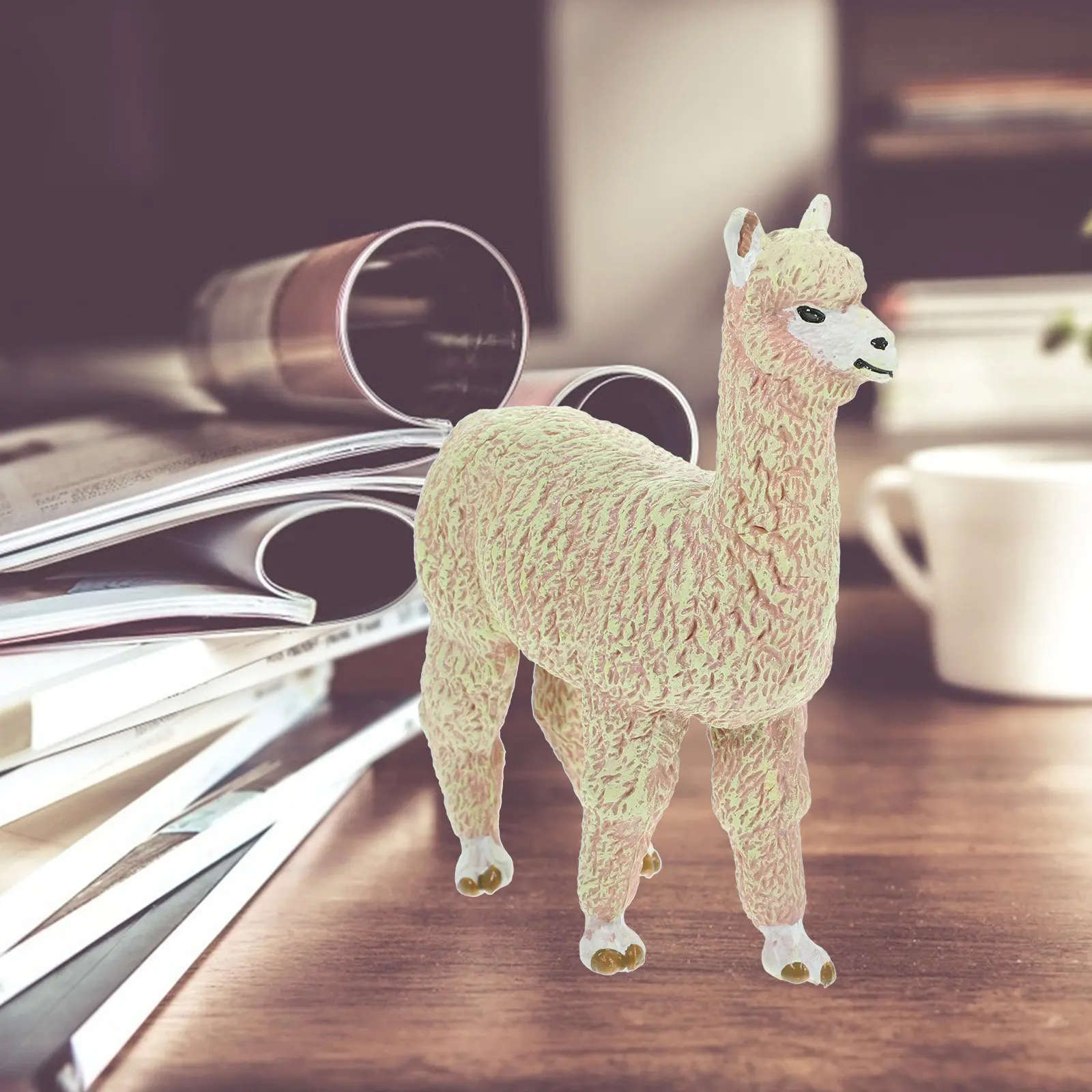 Realistic Alpaca Decoration Plastic Wildlife Animal Ornament for Kids Room Nursery Home Desk Vivid Simulation Animal Figure
Realistic Alpaca Decoration Plastic Wildlife Animal Ornament for Kids Room Nursery Home Desk Vivid Simulation Animal Figure