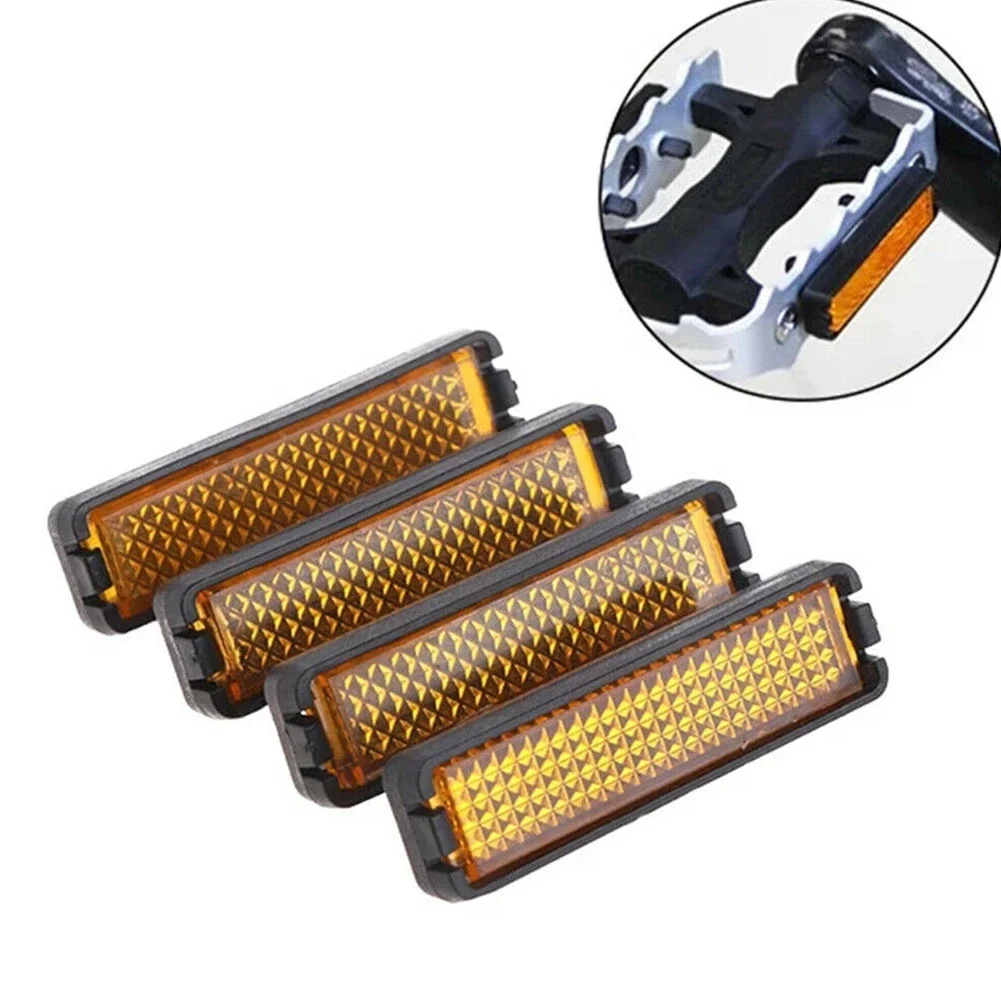 4Pcs Bike Bicycle Pedal Reflector Bike Cycling Night Safety Reflect Light Waterproof Anti-rust Bike Pedal Accessories
4Pcs Bike Bicycle Pedal Reflector Bike Cycling Night Safety Reflect Light Waterproof Anti-rust Bike Pedal Accessories