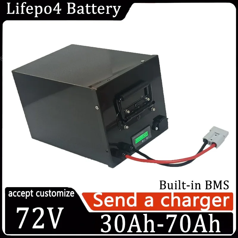 Lifepo4 Аккумулятор 72 В 50 Ач 60 Ач 35 Ач 30 Ач 70 Ач с BMS 24S для электрических двух 2-х трехколесных трехколесных грузовиков, тележек для гольфа
Lifepo4 Аккумулятор 72 В 50 Ач 60 Ач 35 Ач 30 Ач 70 Ач с BMS 24S для электрических двух 2-х трехколесных трехколесных грузовиков, тележек для гольфа