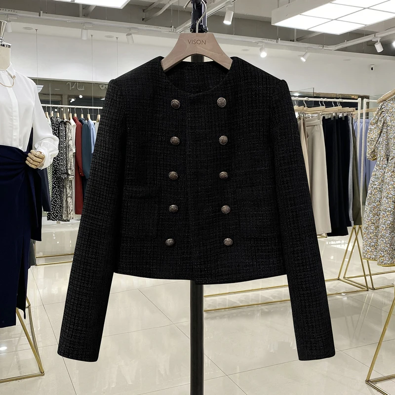 Fashion Slim Blazer Suit Coats 2023 Spring Autumn New Style Double-breasted Short Blazers Jackets Girls Outerwear jp804
Fashion Slim Blazer Suit Coats 2023 Spring Autumn New Style Double-breasted Short Blazers Jackets Girls Outerwear jp804