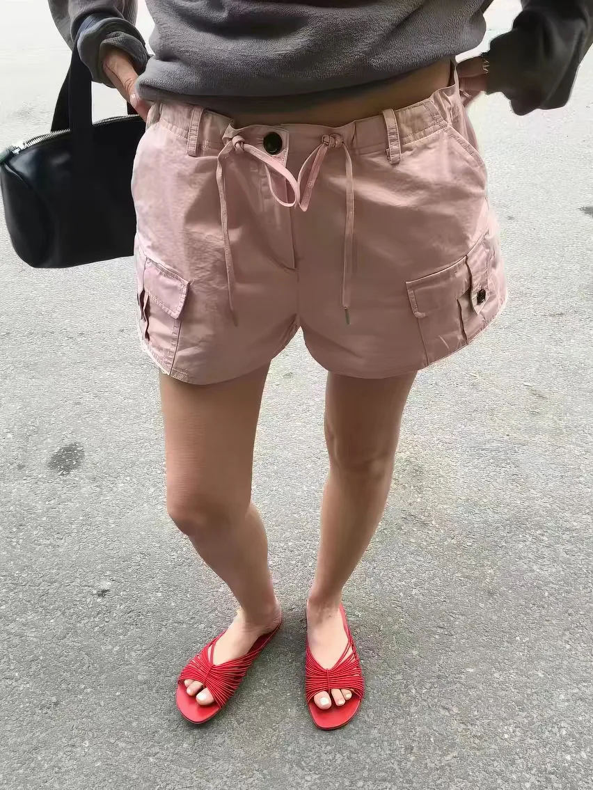 Korean Style Workwear Shorts Women's Pure Color Slim Straight Corded Summer New Arrival Breathable Cotton Straight Leg Pants
Korean Style Workwear Shorts Women's Pure Color Slim Straight Corded Summer New Arrival Breathable Cotton Straight Leg Pants
