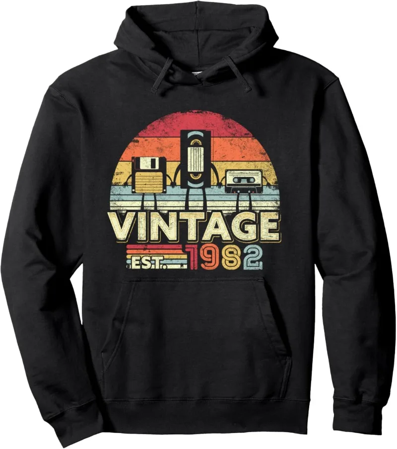 1982 Retro Hooded Sweatshirt Retro Man Clothing Funny Cassette Hoodie Vintage Cassette Sweatshirt Floppy MTV Sweater Tape Hoodie
1982 Retro Hooded Sweatshirt Retro Man Clothing Funny Cassette Hoodie Vintage Cassette Sweatshirt Floppy MTV Sweater Tape Hoodie