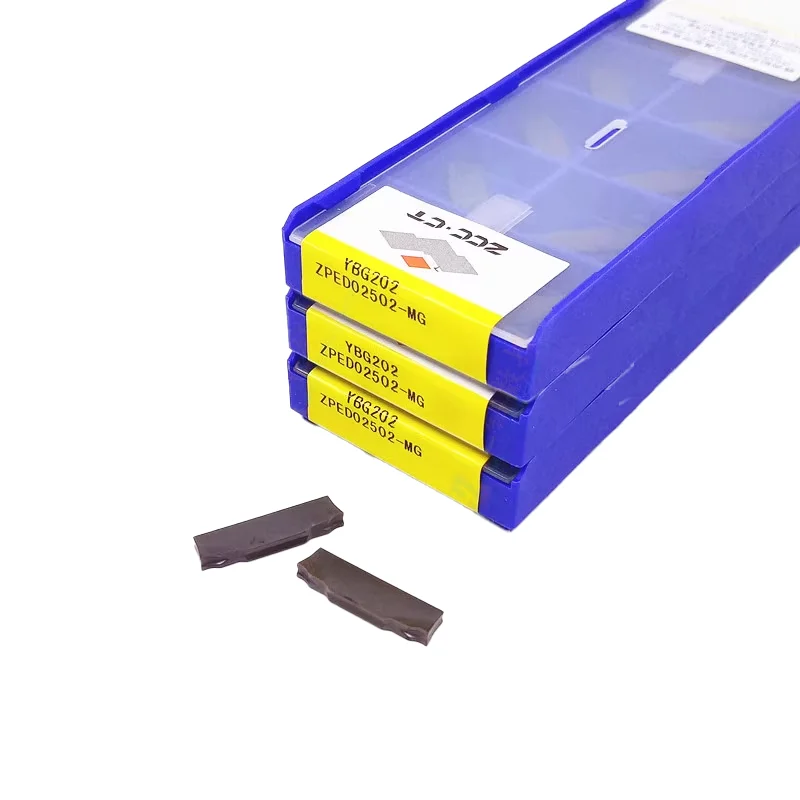 ZCCCT ZPED02502-MG grooving tool YBC251 YBG202 YBG302 YB9320 carbide insert for CNC Lathe
ZCCCT ZPED02502-MG grooving tool YBC251 YBG202 YBG302 YB9320 carbide insert for CNC Lathe