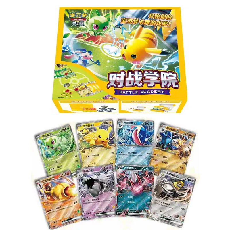 In Stock Pokemon Battle Academy Sprigatito Ex Deck PTCG Original Box Simplified Chinese Cards Game Collectible Display Box Toys
In Stock Pokemon Battle Academy Sprigatito Ex Deck PTCG Original Box Simplified Chinese Cards Game Collectible Display Box Toys