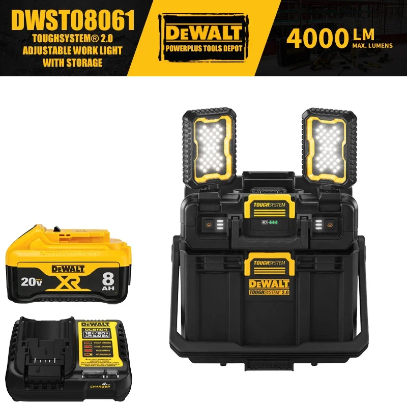 Система TOUGHSYSTEM DEWALT DWST08061®2,0 Регулируемая Рабочая деталь с хранилищем лм 20 в электроинструменты с зарядным устройством для аккумулятора
Система TOUGHSYSTEM DEWALT DWST08061®2,0 Регулируемая Рабочая деталь с хранилищем лм 20 в электроинструменты с зарядным устройством для аккумулятора