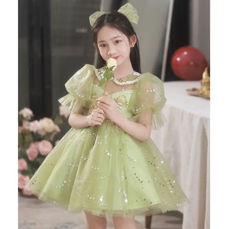 Kids Girls' New Summer Dress Cartoon Cute Sweet Princess Dress Yellow Bow Puffy Dress for Weddings Birthday Party for 2-9 years
Kids Girls' New Summer Dress Cartoon Cute Sweet Princess Dress Yellow Bow Puffy Dress for Weddings Birthday Party for 2-9 years