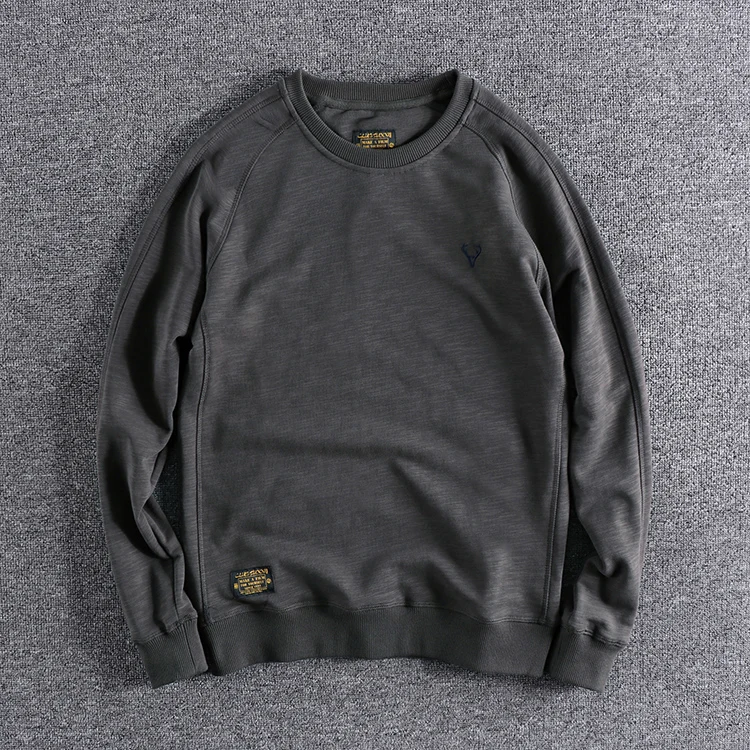 Washed Vintage British Style Long Sleeve round Neck Sweatshirt Bamboo Cotton Loose Fit Men's Spring Autumn Versatile Hoodie
Washed Vintage British Style Long Sleeve round Neck Sweatshirt Bamboo Cotton Loose Fit Men's Spring Autumn Versatile Hoodie