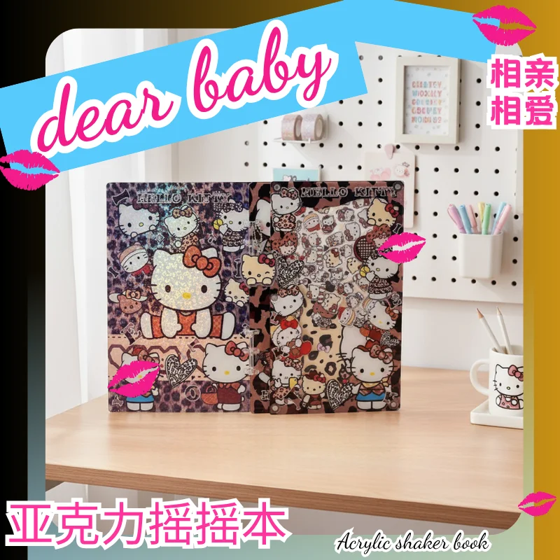 Acrylic shaker book A5 A7 Kitty fashion creative diary handbook collection note stationery loose-leaf book friend exclusive gift
Acrylic shaker book A5 A7 Kitty fashion creative diary handbook collection note stationery loose-leaf book friend exclusive gift