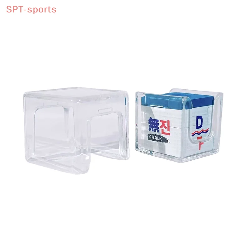 1PC Transparent Acrylic Chalk Protection Box Anti-Fouling Moisture-Proof Single Chocolate Powder Storage Billiards Supplies
1PC Transparent Acrylic Chalk Protection Box Anti-Fouling Moisture-Proof Single Chocolate Powder Storage Billiards Supplies