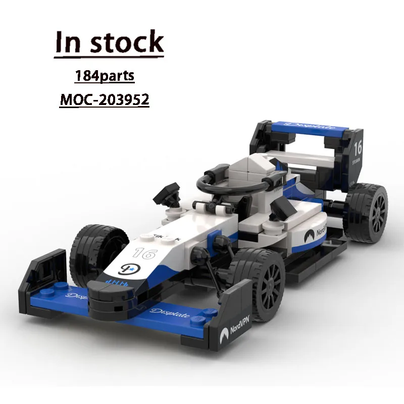 MOC-203952 Новый спортивный гоночный автомобиль F1, модель строительного блока • 184, детали для мальчиков, детский строительный блок на день рождения, игрушка в подарок
MOC-203952 Новый спортивный гоночный автомобиль F1, модель строительного блока • 184, детали для мальчиков, детский строительный блок на день рождения, игрушка в подарок