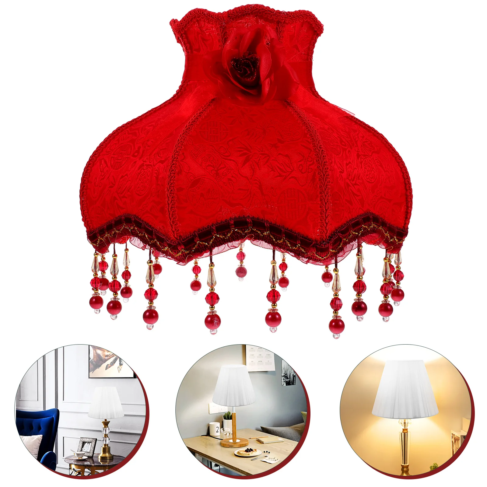 Bohemian Lace Lampshade Retro Light Covers Replacement Metal Desk Lampshades Table
Bohemian Lace Lampshade Retro Light Covers Replacement Metal Desk Lampshades Table