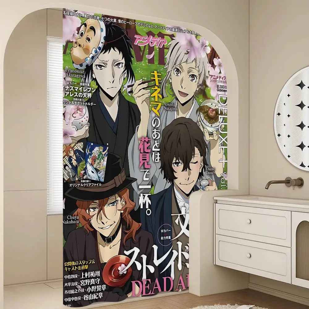 Японское аниме Бунго Бродячие собаки 1 шт. 150x180 см с принтом занавеска для душа перегородка для ванной комнаты водонепроницаемая и устойчивая к плесени
Японское аниме Бунго Бродячие собаки 1 шт. 150x180 см с принтом занавеска для душа перегородка для ванной комнаты водонепроницаемая и устойчивая к плесени