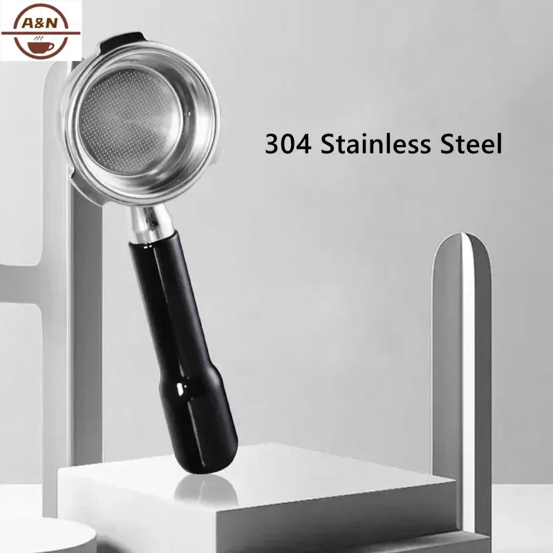 58mm 3-Ears Bottomless Portafilter for Hibrew H7/H10A/H13 Coffee Machine - With 18g Filter Basket, Barista 304 Stainless Steel
58mm 3-Ears Bottomless Portafilter for Hibrew H7/H10A/H13 Coffee Machine - With 18g Filter Basket, Barista 304 Stainless Steel
