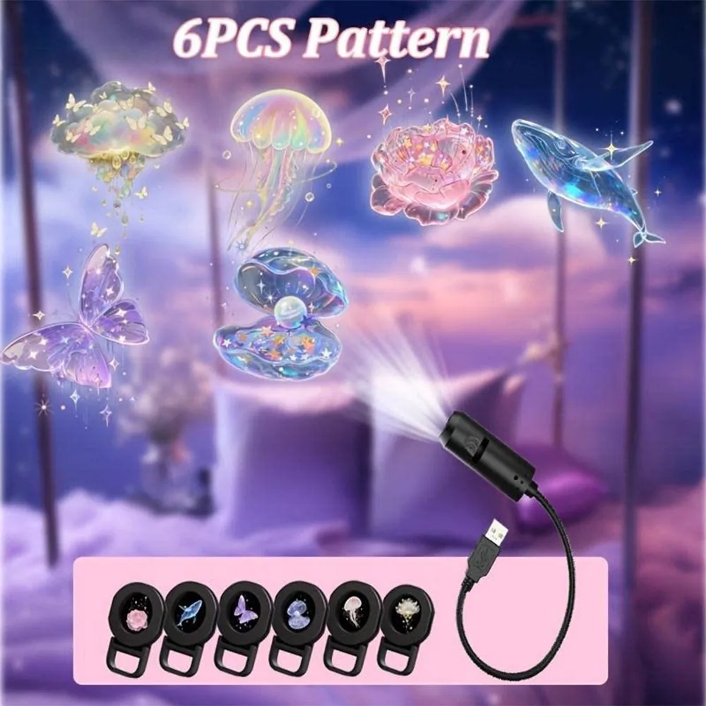 Butterfly LED USB Projector Light Marine Animals Adjustable Patterns Mushroom Projection Light USB Powered Multi Light Panels
Butterfly LED USB Projector Light Marine Animals Adjustable Patterns Mushroom Projection Light USB Powered Multi Light Panels