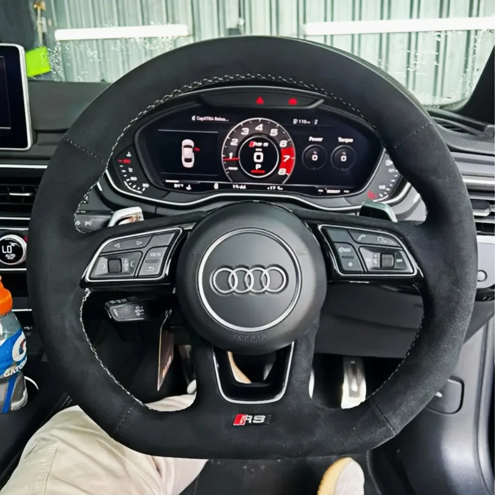 Custom Car Steering Wheel Braid Cover Soft 100% Fit For Audi A1 8X A3 8V S3 A4 SQ2 Q2 2016-2022 Car Products Steering Wrap
Custom Car Steering Wheel Braid Cover Soft 100% Fit For Audi A1 8X A3 8V S3 A4 SQ2 Q2 2016-2022 Car Products Steering Wrap
