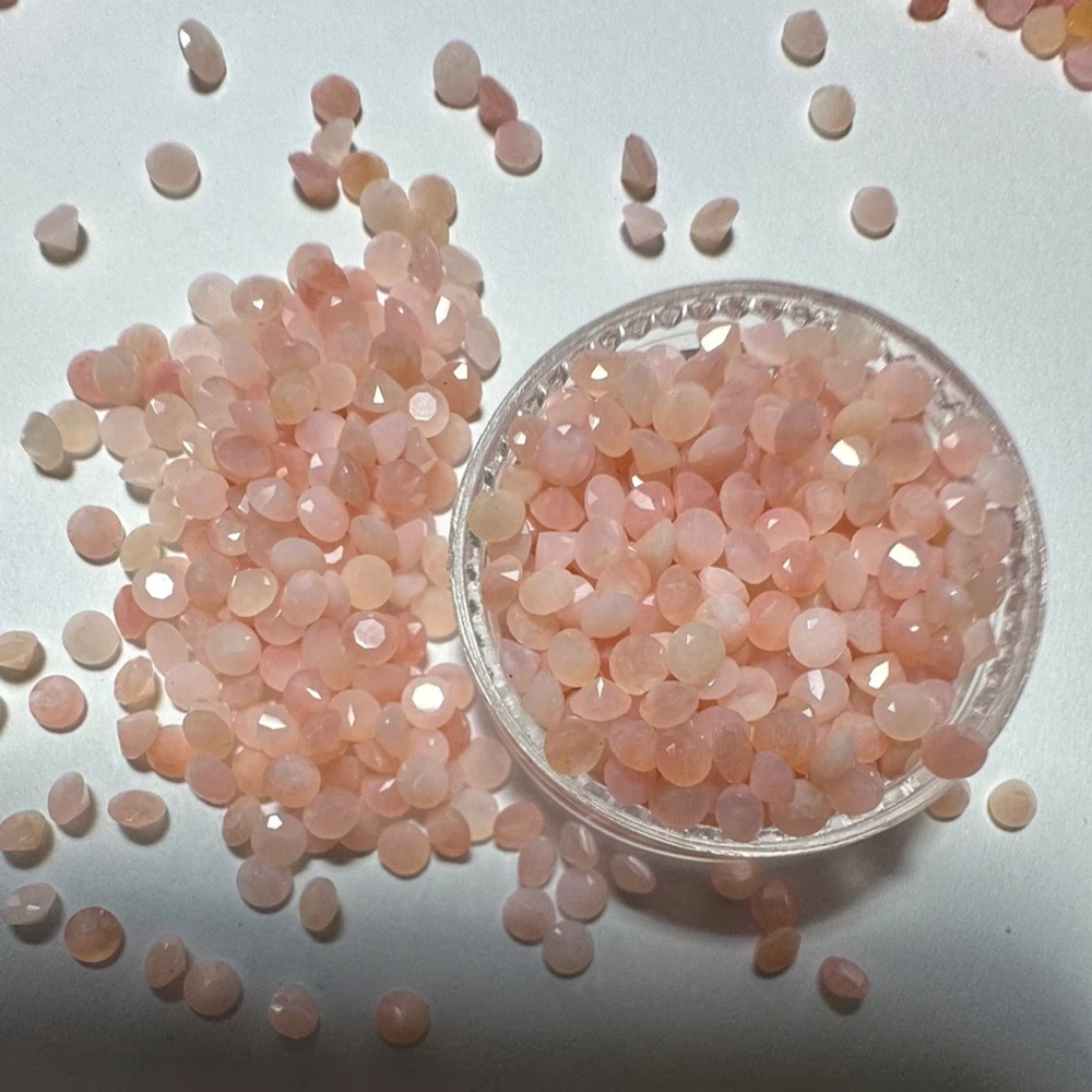 20pcs/Lot 2MM- 3M Round Natural pink Opal
20pcs/Lot 2MM- 3M Round Natural pink Opal