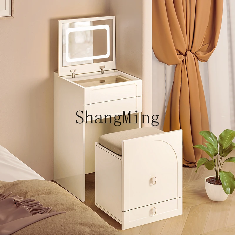DHY free installation bedside table dresser integrated small makeup table 
DHY free installation bedside table dresser integrated small makeup table