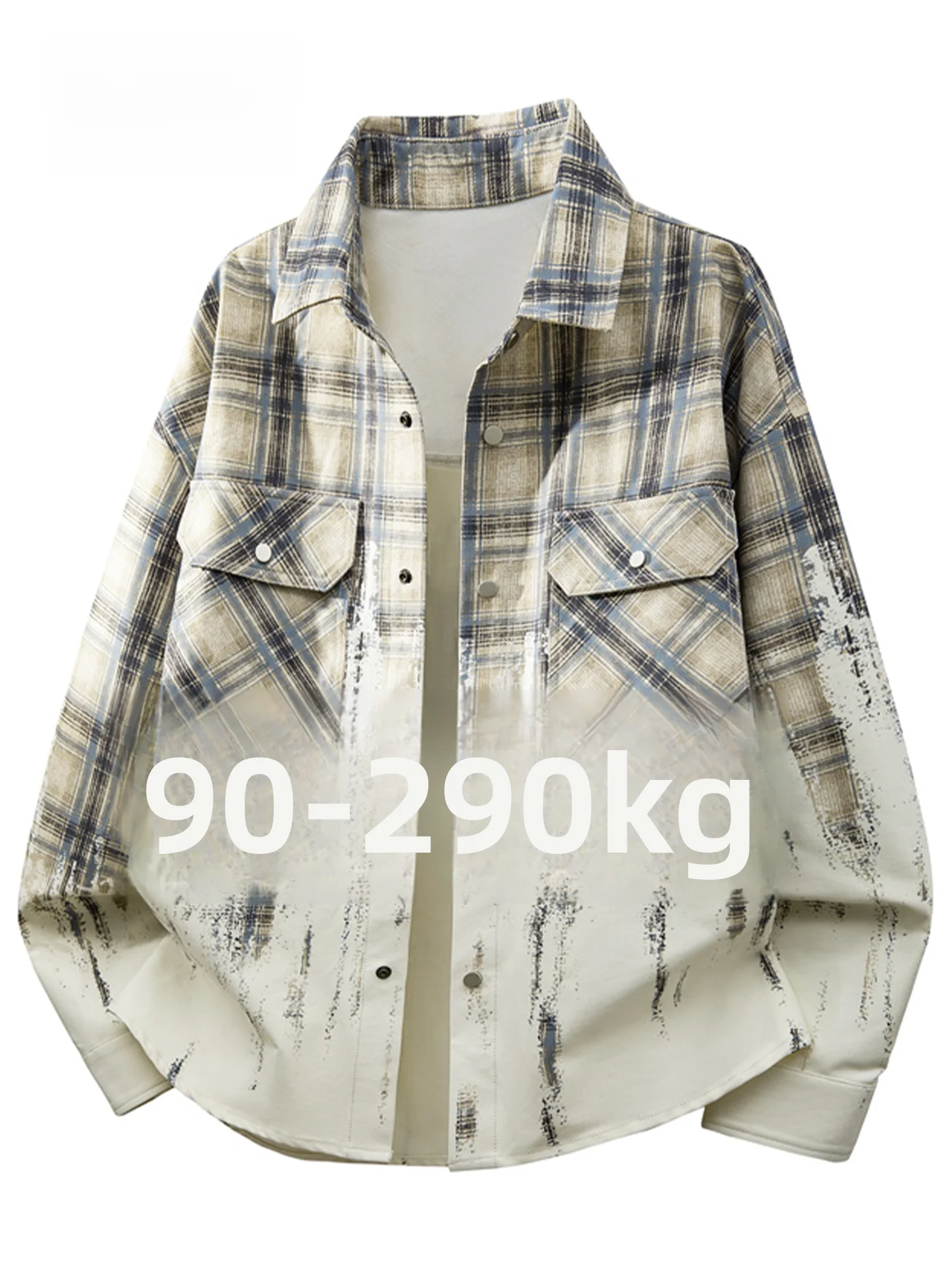 Large Size Casual Loose Long Sve Men's irt Hong Kong Sle Dyed in Ties Collar Leisure Trend Polyester Fiber Spring Autumn
Large Size Casual Loose Long Sve Men's irt Hong Kong Sle Dyed in Ties Collar Leisure Trend Polyester Fiber Spring Autumn