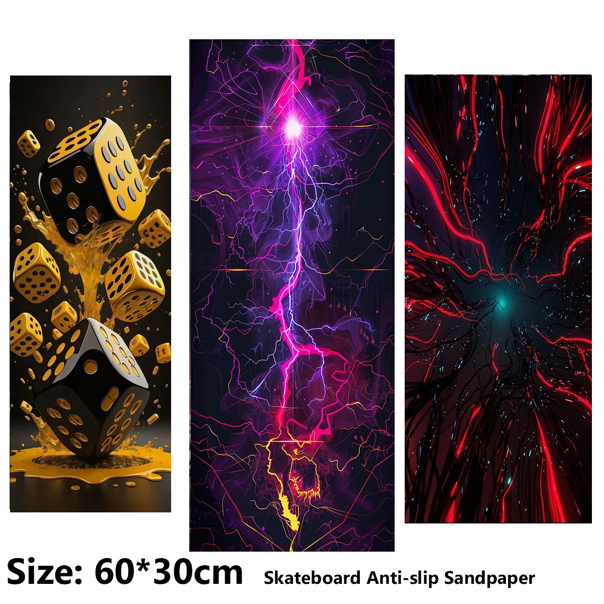 Starry Sky 3D Dazzling Pattern Electric Scooter Anti-slip Sticker Sandpaper Skateboard Grip Tape Sheet 60*30cm
Starry Sky 3D Dazzling Pattern Electric Scooter Anti-slip Sticker Sandpaper Skateboard Grip Tape Sheet 60*30cm