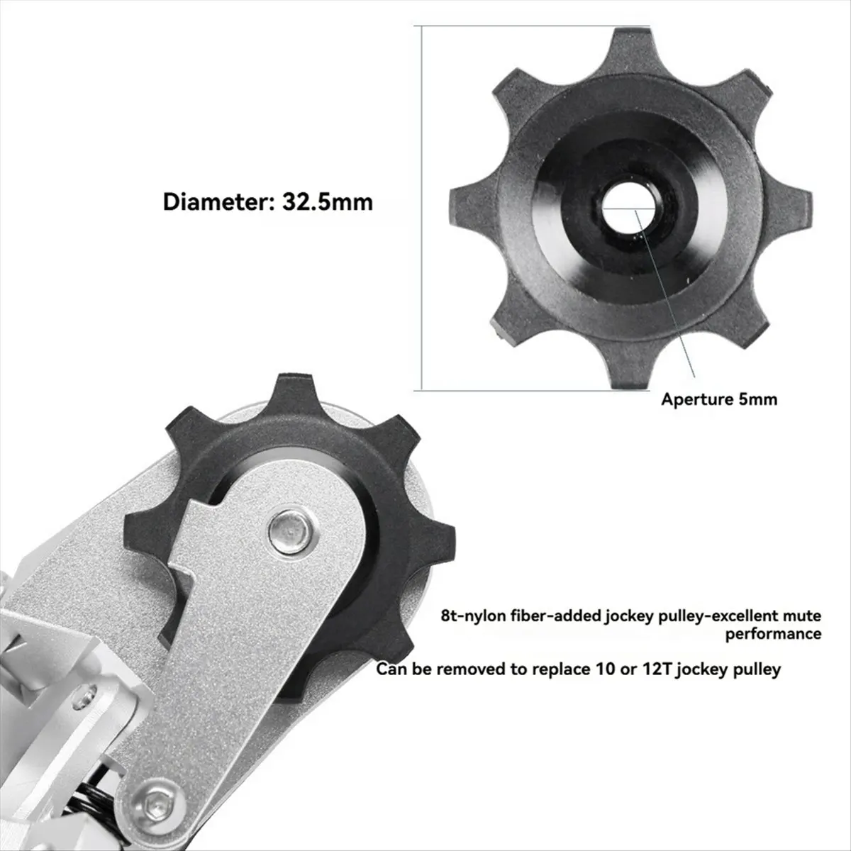 ABPF Bicycle Derailleur Transmission for 5/6/7 Speed Folding Bike Speed Rear Derailleur Cycling Accessories,A
ABPF Bicycle Derailleur Transmission for 5/6/7 Speed Folding Bike Speed Rear Derailleur Cycling Accessories,A