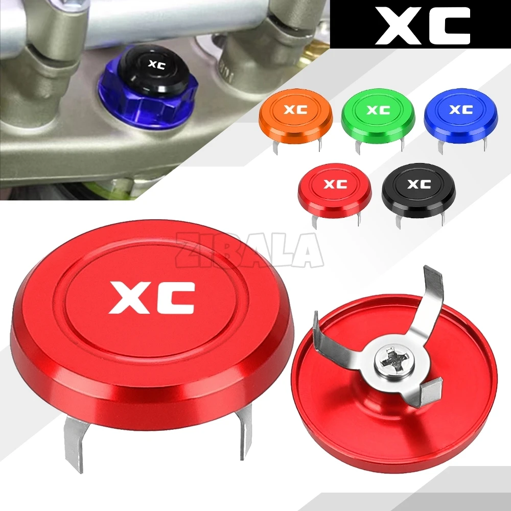For GASGAS XC250 300 XC250 XC300 2012-2018 2019 high quality CNC Aluminum Motocross Steering Stem Nut Cap Decorative cover Parts
For GASGAS XC250 300 XC250 XC300 2012-2018 2019 high quality CNC Aluminum Motocross Steering Stem Nut Cap Decorative cover Parts