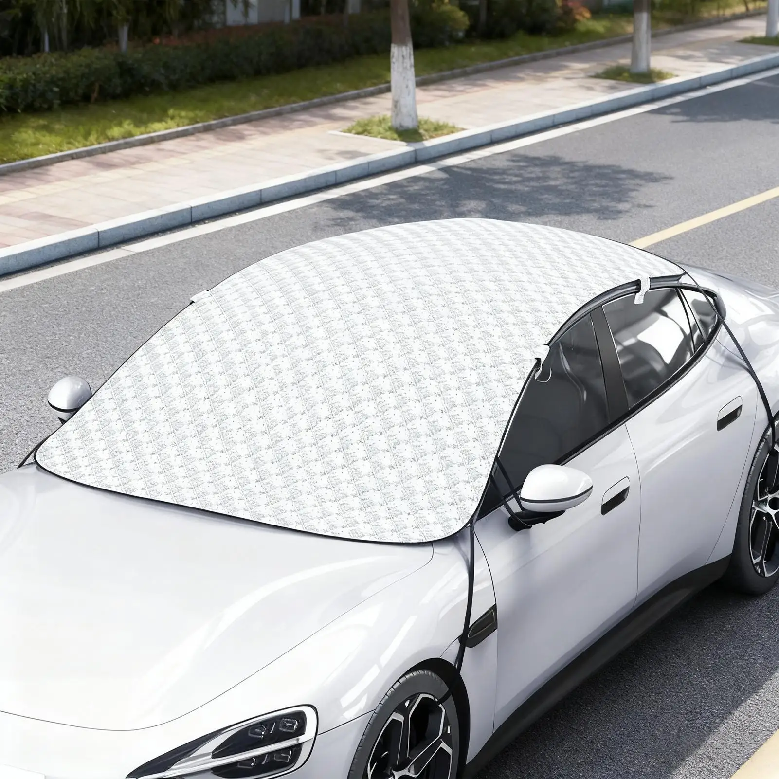 Snow Car Cover Windproof Half Protector Car Body Cover Car sun protection heat insulation dustproof half cover protective cover
Snow Car Cover Windproof Half Protector Car Body Cover Car sun protection heat insulation dustproof half cover protective cover