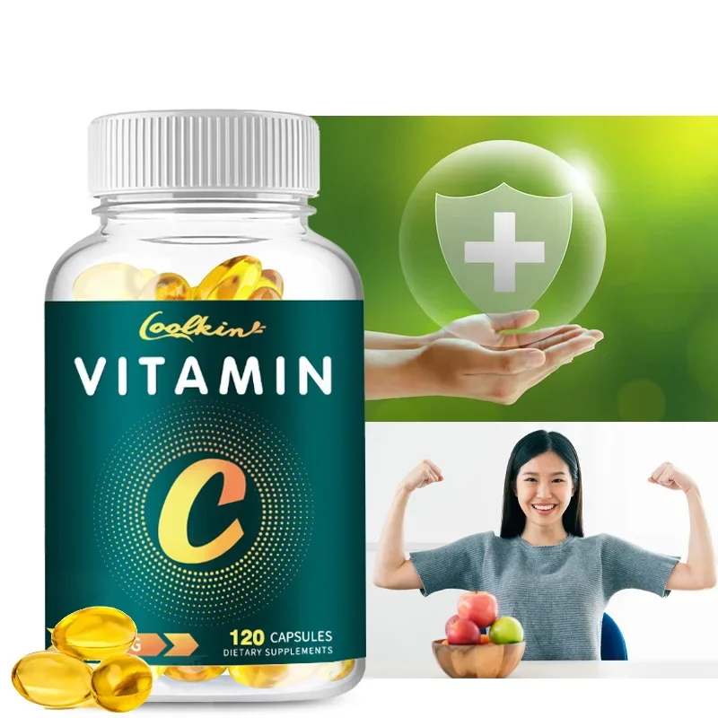 Vitamin C Capsules 1000mg - Promote Skin, Hair, Nails and Immune Health, Collagen Production, Antioxidants
Vitamin C Capsules 1000mg - Promote Skin, Hair, Nails and Immune Health, Collagen Production, Antioxidants