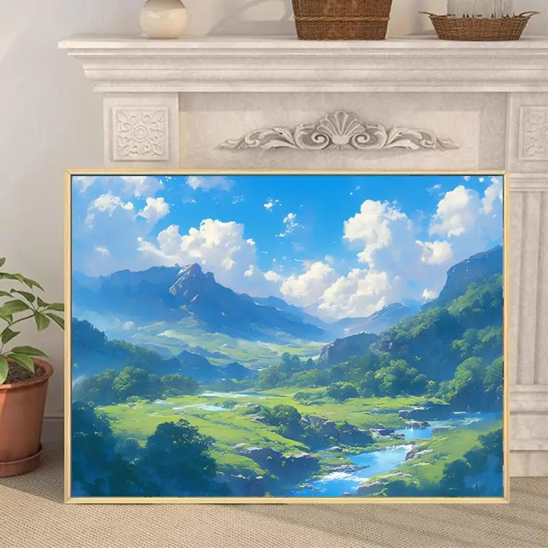 4792091 Digital oil painting living room decorative painting sofa background wall hanging painting
4792091 Digital oil painting living room decorative painting sofa background wall hanging painting