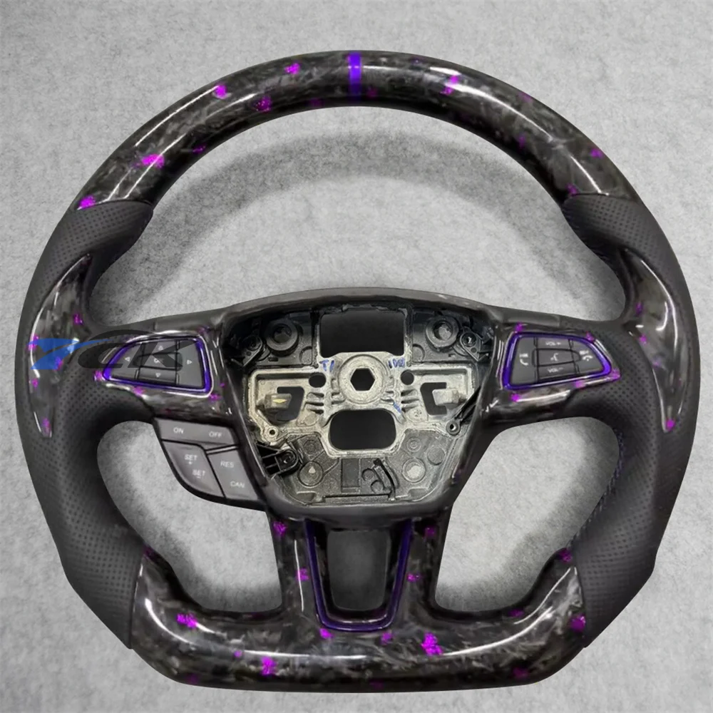 Customized Forged Carbon Fiber Black Leather Steering Wheel For 2015 2016 2017 2018 Ford Focus
Customized Forged Carbon Fiber Black Leather Steering Wheel For 2015 2016 2017 2018 Ford Focus