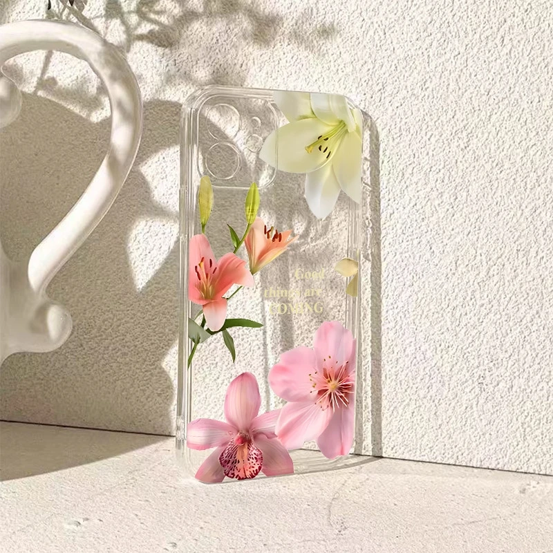 Flower Print Transparent Phone Case For Realme C63 C65 C61 C55 C53 C51S C75 14 Pro Plus 5G 13 12 10 11 8i GT6 6T Soft TPU Cover
Flower Print Transparent Phone Case For Realme C63 C65 C61 C55 C53 C51S C75 14 Pro Plus 5G 13 12 10 11 8i GT6 6T Soft TPU Cover