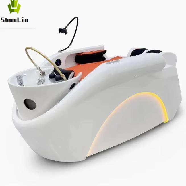 Luxury Salon Furniture Shampoo Chair Intelligent Full Body 4D Massage Electric Head Spa Shampoo Bed
Luxury Salon Furniture Shampoo Chair Intelligent Full Body 4D Massage Electric Head Spa Shampoo Bed