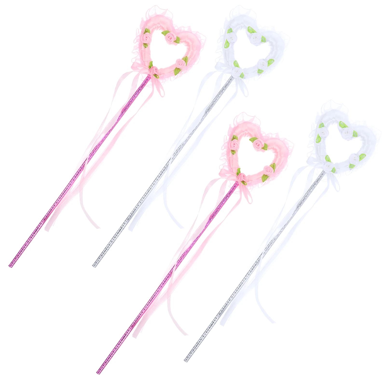 4pcs Heart-Shaped Fairy Wands For Girls Kids Playthings Decorative Party Cosplay Props Glitter Wand Stage Performance Gift
4pcs Heart-Shaped Fairy Wands For Girls Kids Playthings Decorative Party Cosplay Props Glitter Wand Stage Performance Gift