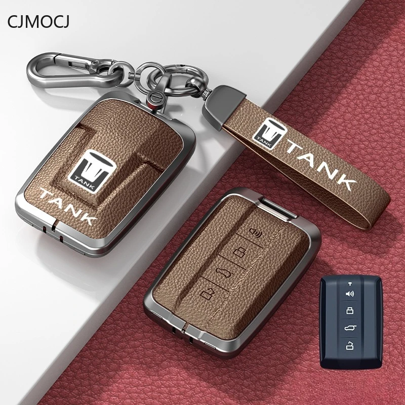 Premium Zinc Alloy Key Cover Case for Tank 300 / 400 / 500 Hi4-T / 500 (2024-2025) - Protective Key Fob Shell Keychain
Premium Zinc Alloy Key Cover Case for Tank 300 / 400 / 500 Hi4-T / 500 (2024-2025) - Protective Key Fob Shell Keychain