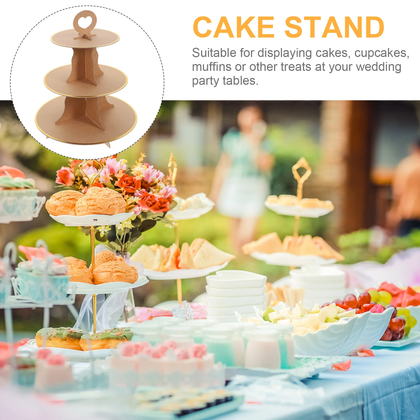 2pcs Cake Display Rack 3-Layer Paper Material For Dessert Cupcake Stand Wedding Macaron Holder Party Cake Tower Kitchen Bar
2pcs Cake Display Rack 3-Layer Paper Material For Dessert Cupcake Stand Wedding Macaron Holder Party Cake Tower Kitchen Bar