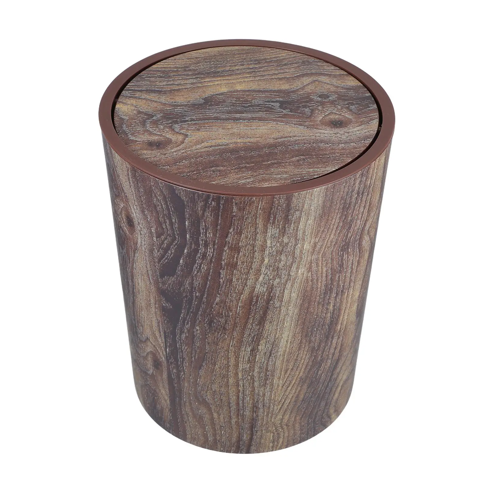Garbage Can Small Plastic Trash High Capacity Trashcan with Lid Decorative Pp Desk Imitation Wood
Garbage Can Small Plastic Trash High Capacity Trashcan with Lid Decorative Pp Desk Imitation Wood