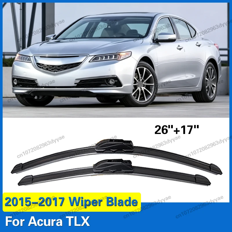 2PCS Car Wiper for Acura TLX 2015 2016 2017 Front Windshield Windscreen Wiper Blade Rubber Accessories 26"+17"
2PCS Car Wiper for Acura TLX 2015 2016 2017 Front Windshield Windscreen Wiper Blade Rubber Accessories 26"+17"