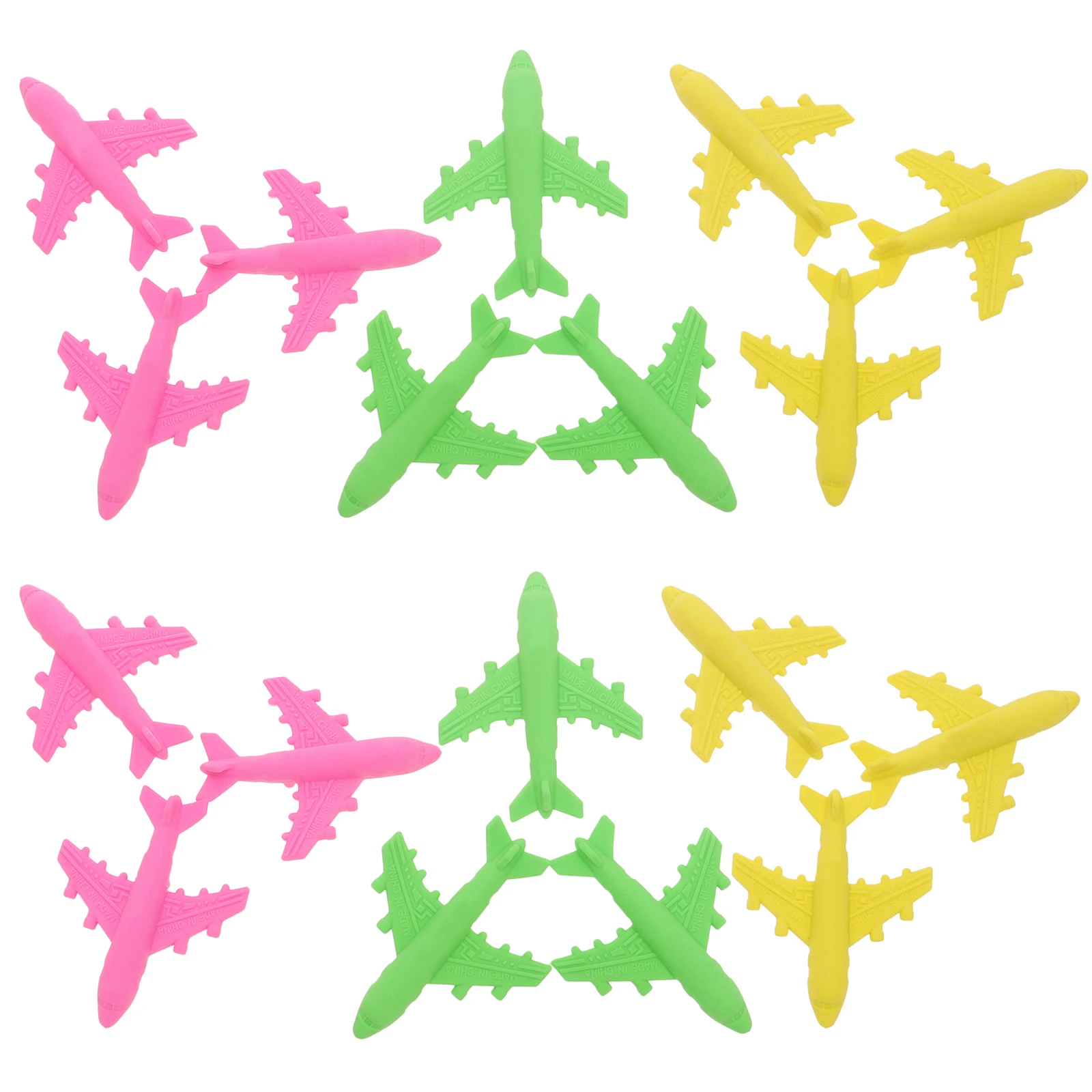18pcs Airplane Shape Erasers Cute Learning Stationery Plastic School Supplies Fun Design For Kids Gifts Colors 
18pcs Airplane Shape Erasers Cute Learning Stationery Plastic School Supplies Fun Design For Kids Gifts Colors
