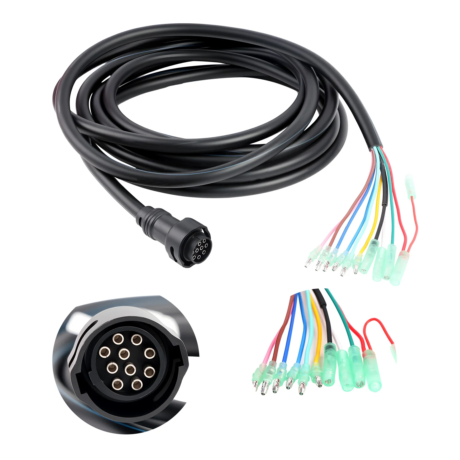 688-8258A-20-00 Cable Main Wire Harness for Yamaha Outboard Engine 703 Remote Control Box 10 Pins 688-8258A-20
688-8258A-20-00 Cable Main Wire Harness for Yamaha Outboard Engine 703 Remote Control Box 10 Pins 688-8258A-20
