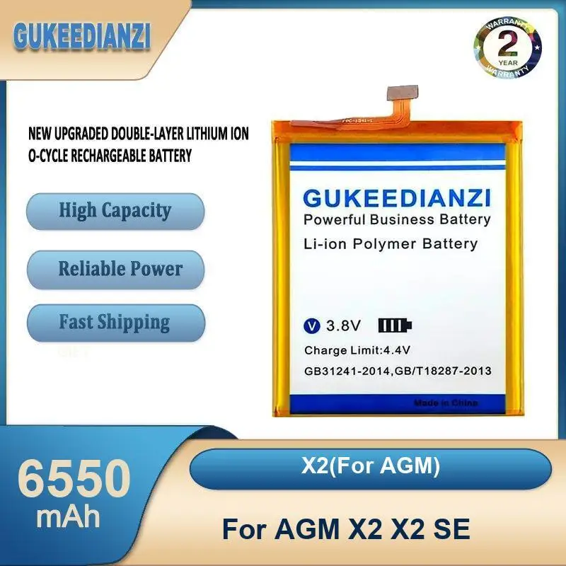 Battery For AGM H3 Mobile Phone M6 M7 A8 mini M5 Glory Pro H1 X1 A9 X2 X2SE X5 M2 A1Q X3 A10
Battery For AGM H3 Mobile Phone M6 M7 A8 mini M5 Glory Pro H1 X1 A9 X2 X2SE X5 M2 A1Q X3 A10