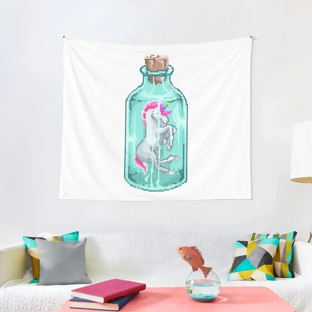 Unicorn in A Bottle Tapestry For Bedroom House Decor Wall Carpet Bedroom Decorations Tapestry
Unicorn in A Bottle Tapestry For Bedroom House Decor Wall Carpet Bedroom Decorations Tapestry