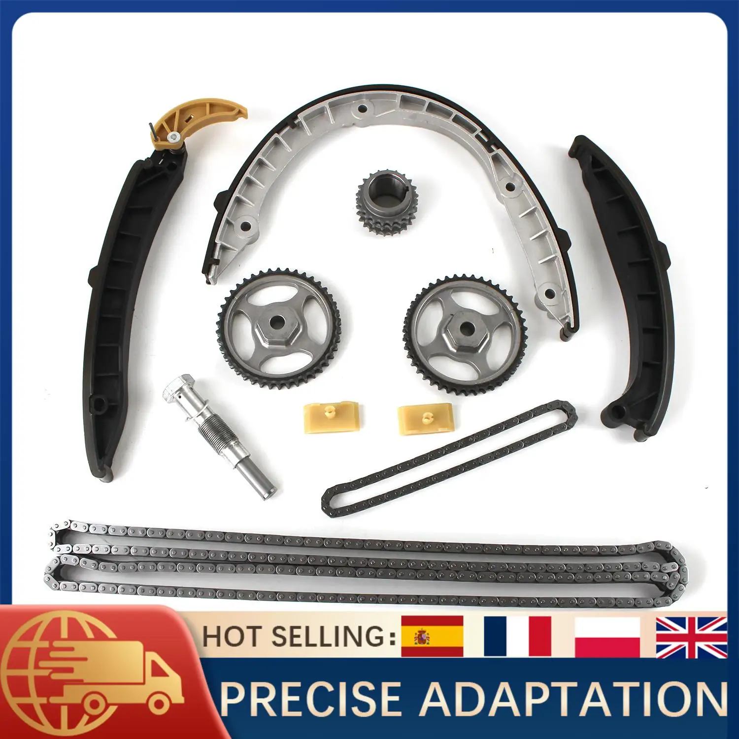 Комплект цепи ГРМ для Porsche Cayenne 957 958 958.2 2008-2018 Panamera 970 2010-2016 4.8L V8 S GTS Turbo Turbo S Engine 
Комплект цепи ГРМ для Porsche Cayenne 957 958 958.2 2008-2018 Panamera 970 2010-2016 4.8L V8 S GTS Turbo Turbo S Engine