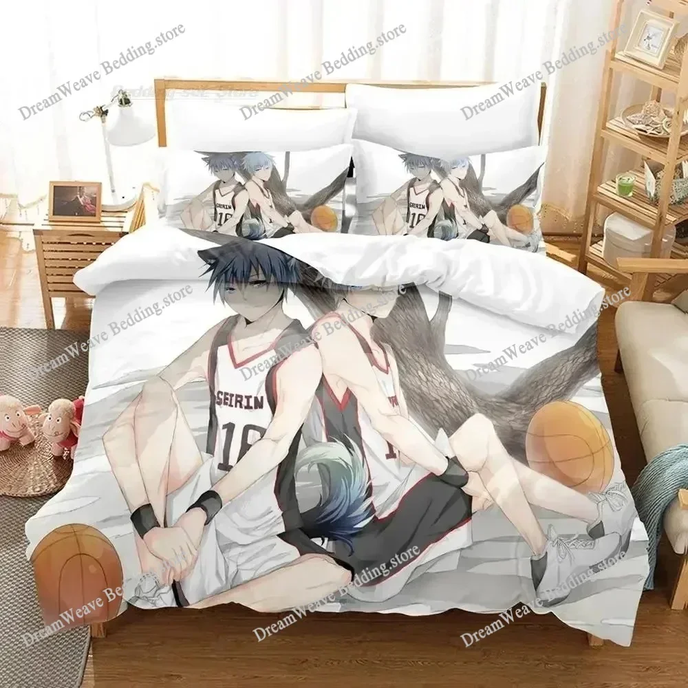 Cartoon Kuroko's Basketball Bedding Set Single Twin Full Queen King Size Bed Set Adult Kid Bedroom Duvet Cover Sets Luxury Gift9
Cartoon Kuroko's Basketball Bedding Set Single Twin Full Queen King Size Bed Set Adult Kid Bedroom Duvet Cover Sets Luxury Gift9