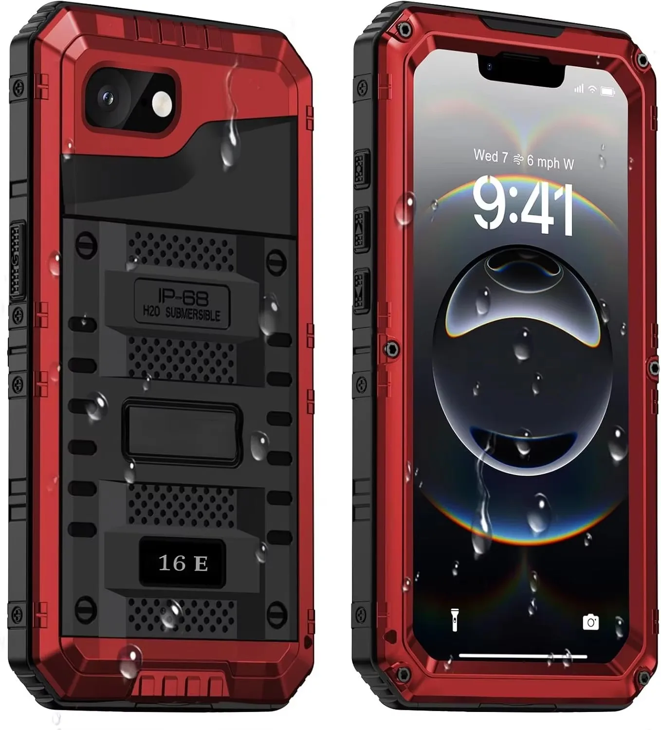 Case For iPhone 16e 16 15 14 Plus 13 12 11 Pro XS Max XR 7 8 IP68 Heavy Duty Waterproof Metal Shockproof Cover Military Defend
Case For iPhone 16e 16 15 14 Plus 13 12 11 Pro XS Max XR 7 8 IP68 Heavy Duty Waterproof Metal Shockproof Cover Military Defend