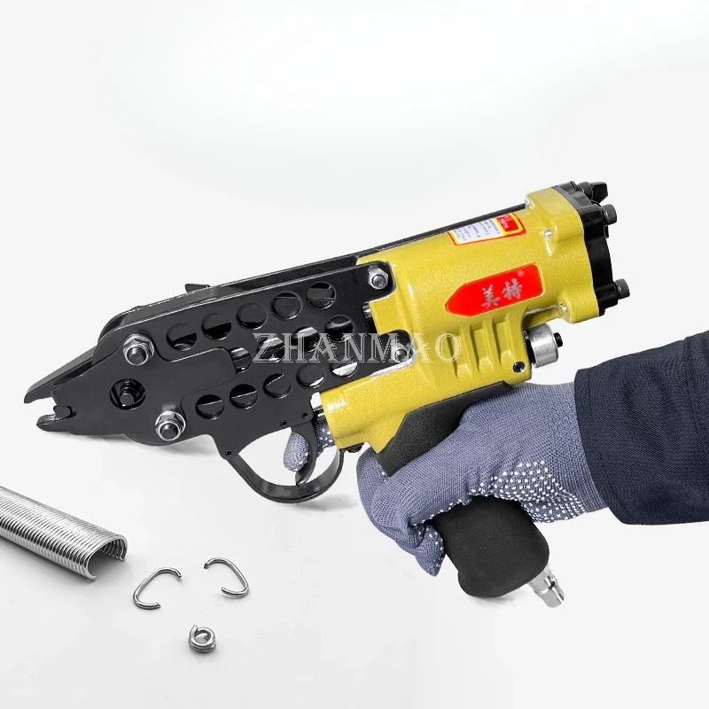 Pneumatic C-type Nail Gun Binding Chicken Cage 760 Binding Gun Rocker Arm Car Seat Cushion Binding Pneumatic Nail Gun
Pneumatic C-type Nail Gun Binding Chicken Cage 760 Binding Gun Rocker Arm Car Seat Cushion Binding Pneumatic Nail Gun