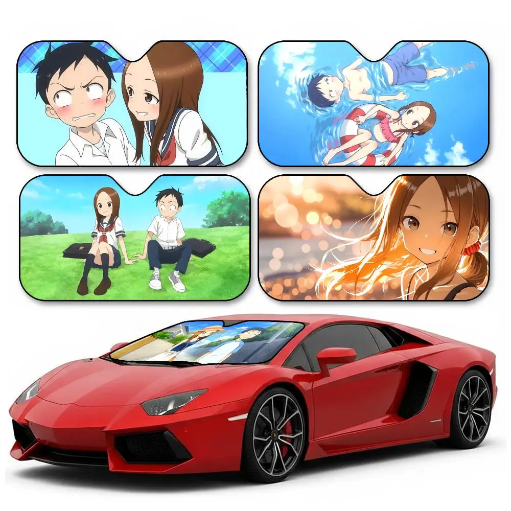 Anime K-Karakai J-Jouzu No T-Takagi-san Sun Visor Aluminum Foil Windshield Sunshade, UV Protection Heat Insulation Reusable
Anime K-Karakai J-Jouzu No T-Takagi-san Sun Visor Aluminum Foil Windshield Sunshade, UV Protection Heat Insulation Reusable