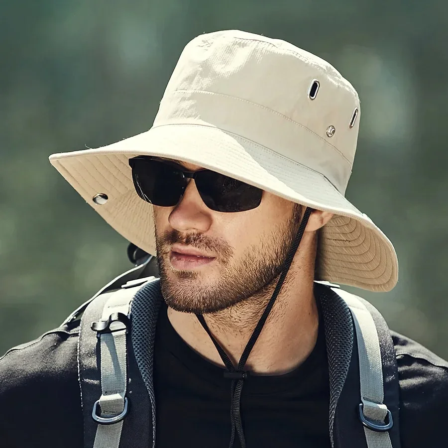 Summer Hats For Men Bucket Hat Fisherman Cap Fishing Hat Outdoor Sunshade Big Brim Sunscreen Riding Hiking Suncreen Sunhat
Summer Hats For Men Bucket Hat Fisherman Cap Fishing Hat Outdoor Sunshade Big Brim Sunscreen Riding Hiking Suncreen Sunhat
