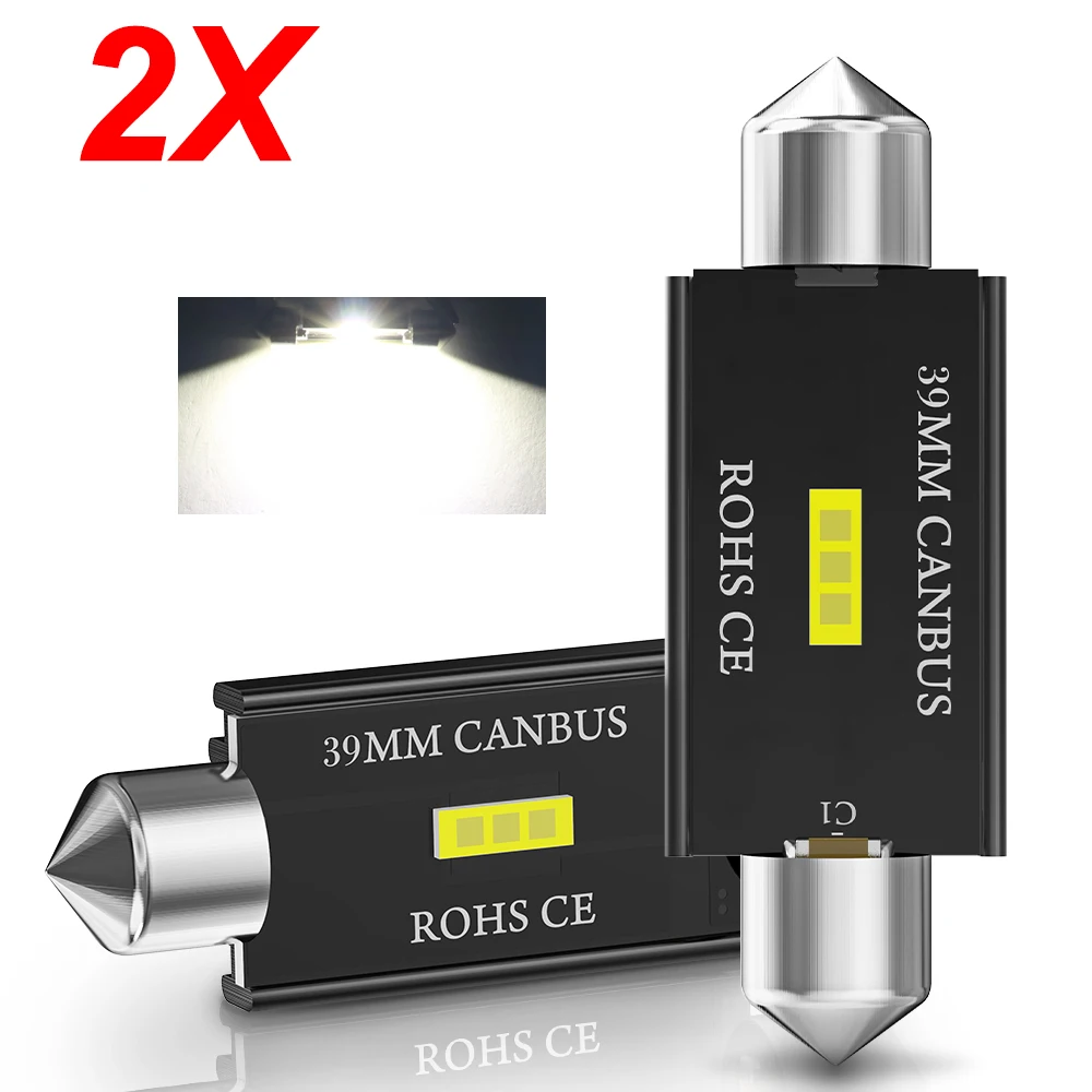 2x C5W LED CSP 1860 Signal Lamp Canbus Bulb 31mm 36mm 39mm 41mm Festoon Light C10W LED Auto Interior Reading Dome Light
2x C5W LED CSP 1860 Signal Lamp Canbus Bulb 31mm 36mm 39mm 41mm Festoon Light C10W LED Auto Interior Reading Dome Light